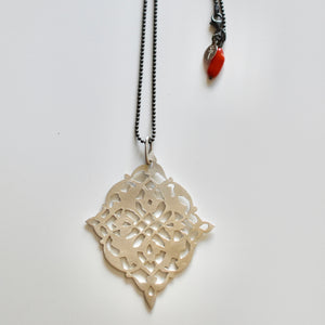 Turkish ornamental diamond motif